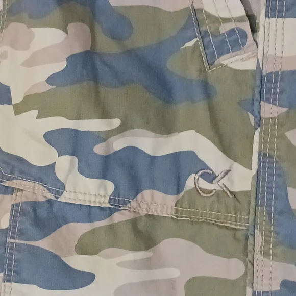 Calvin Kline Camouflage Biker Shorts Women's L - Picture 4 of 7